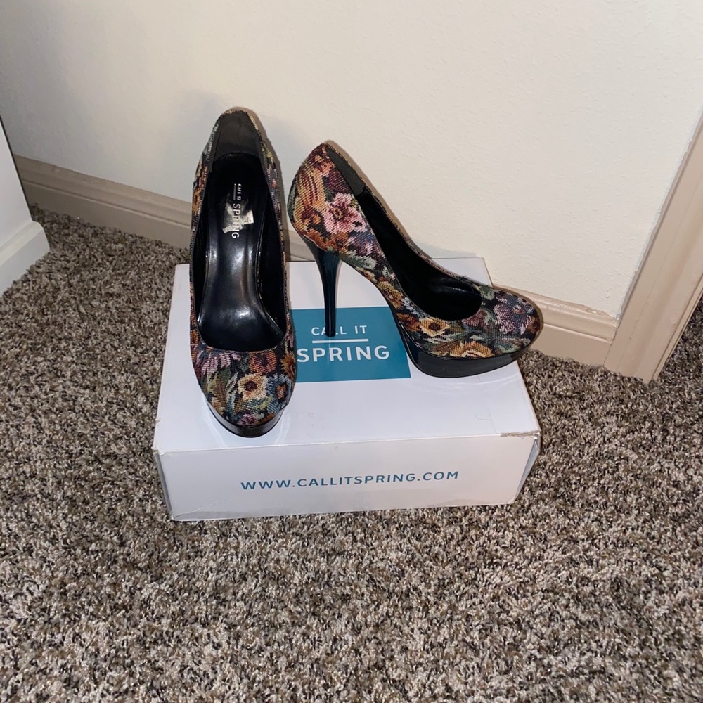 Call it Spring Flower Heel